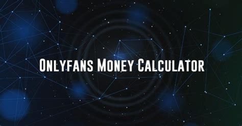 onlyfans calculator|OnlyFans Profit And Tax Calculator